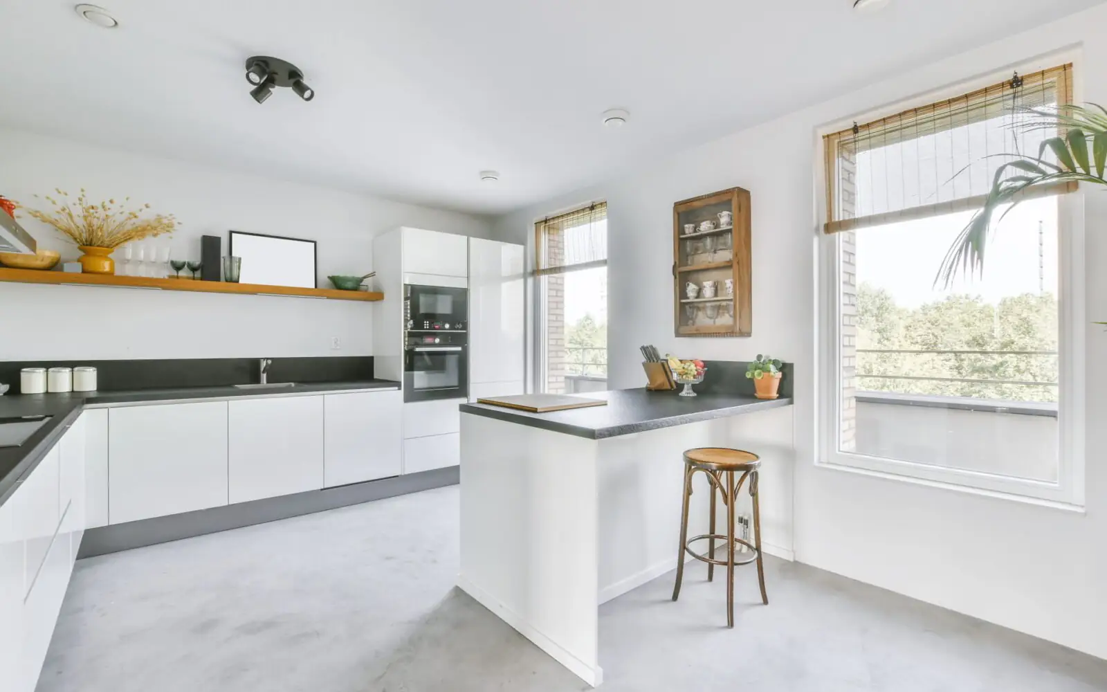 Completed kitchen renovation in an Auckland home with a coordinated layout, joinery and lighting plan Completed kitchen renovation in an Auckland home with a coordinated layout, joinery and lighting plan