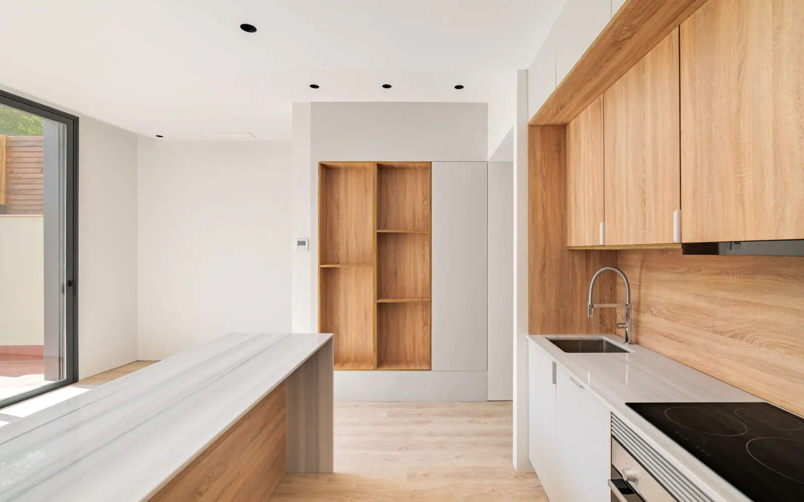 Auckland kitchen renovation with new joinery and services, reflecting how kitchen renovation cost is built up Auckland kitchen renovation with new joinery and services, reflecting how kitchen renovation cost is built up