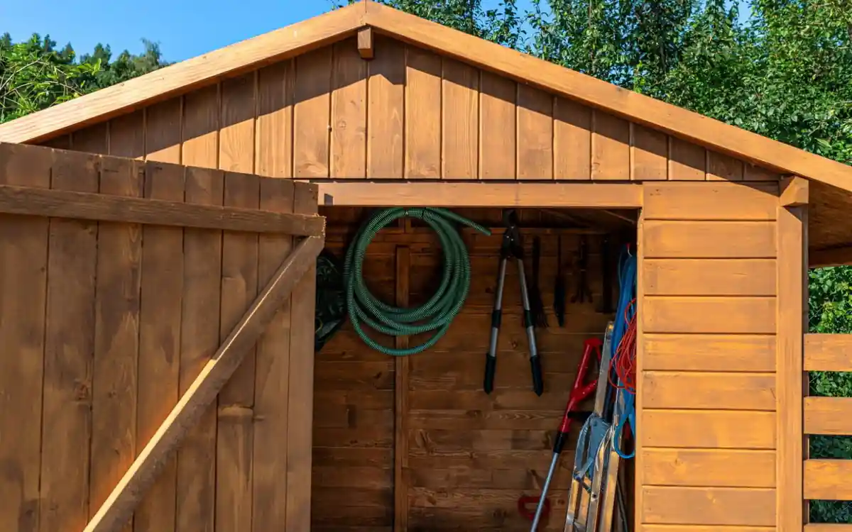 Storage shed built in Auckland, sized for its contents, access, ventilation and security requirements