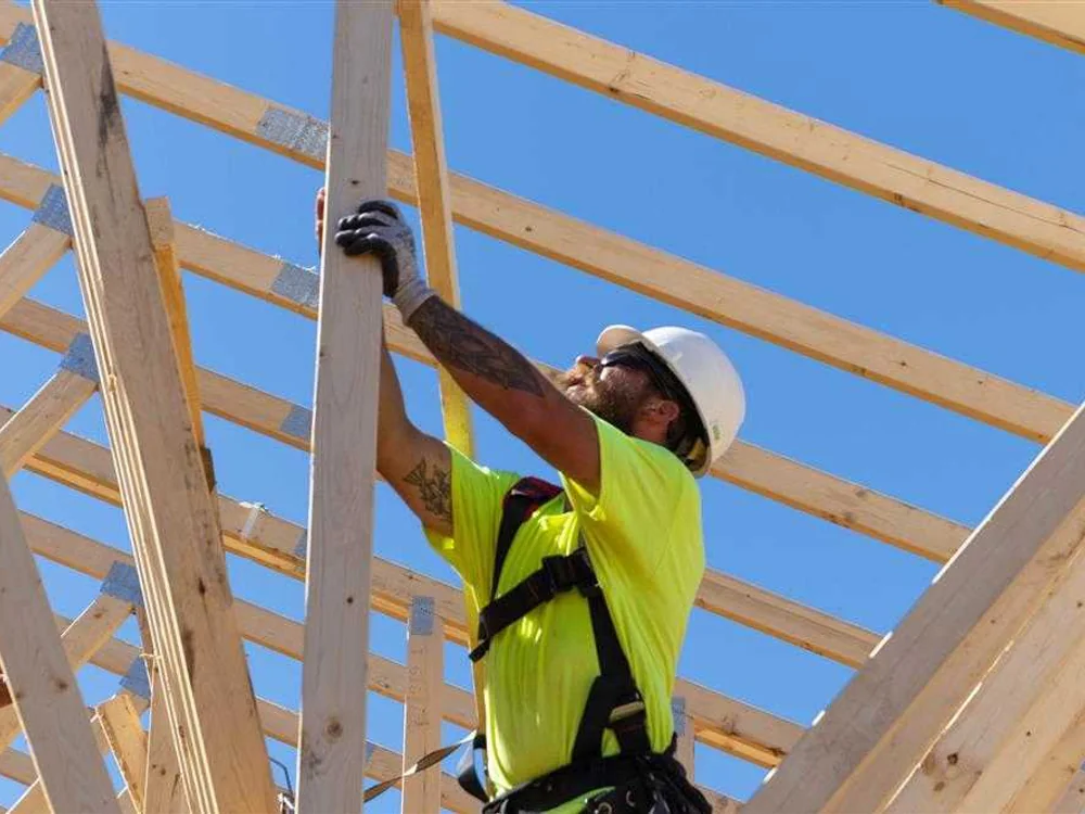 Carpentry work in progress on an Auckland home renovation