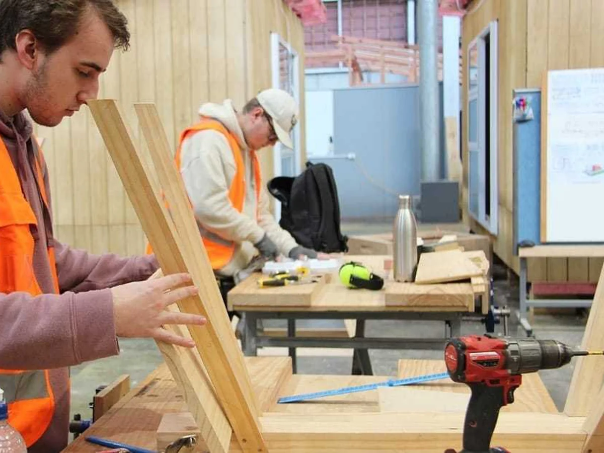 Completed carpentry detail from an Auckland renovation project