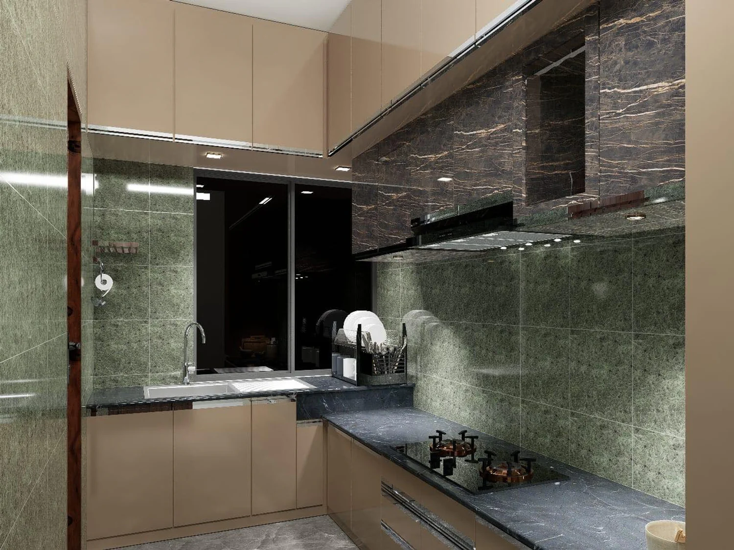 Complete kitchen renovation with new joinery, storage and appliances installed